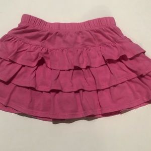 2 pack pink ruffle skirts